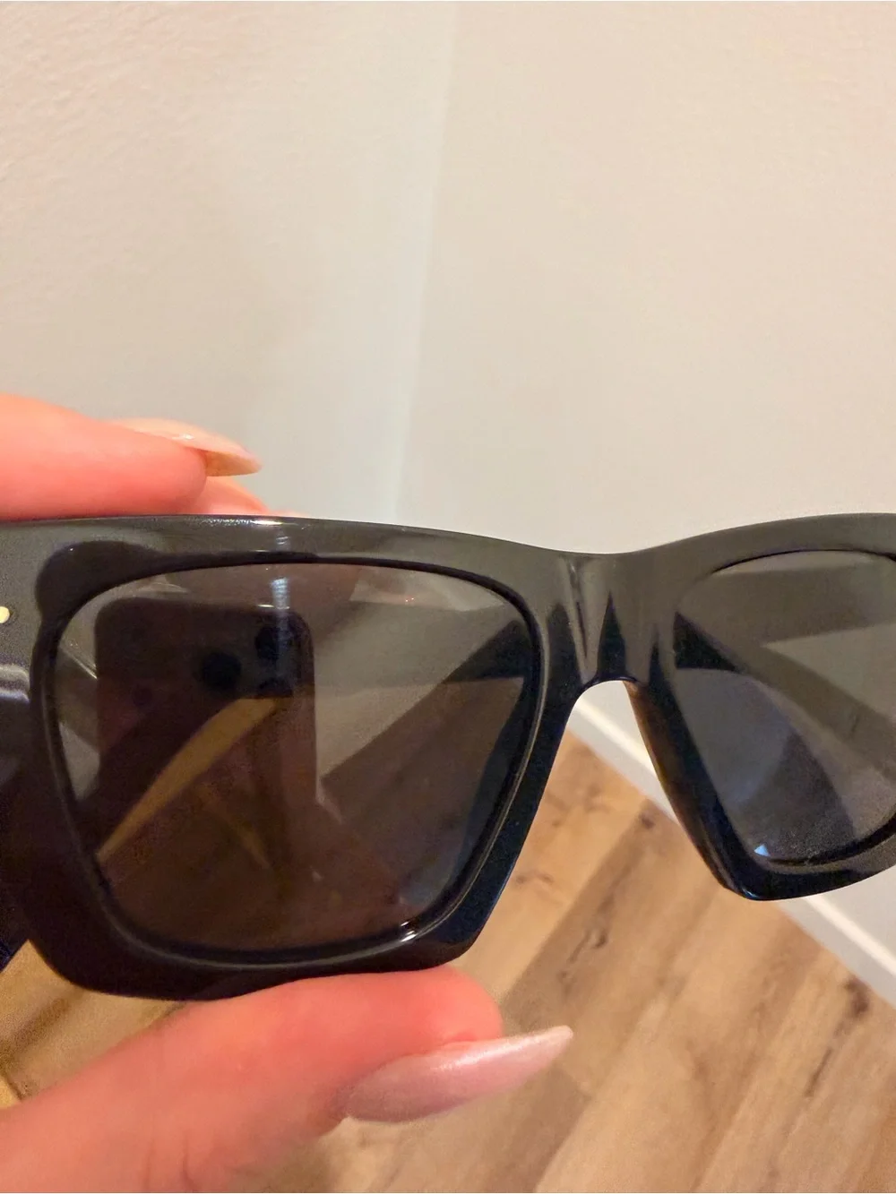 Celine Acetate Butterfly Sunglasses